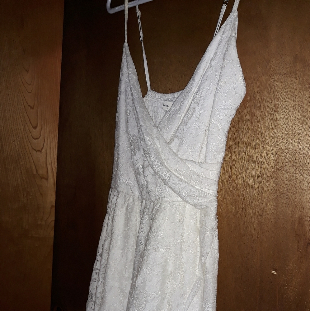 White flowy dress *please read description *